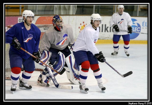 Photo hockey reportage Regroupement Equipe de France à Rouen