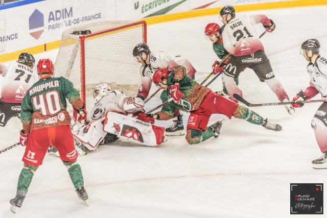 Photo hockey match Cergy-Pontoise - Mulhouse le 22/11/2022