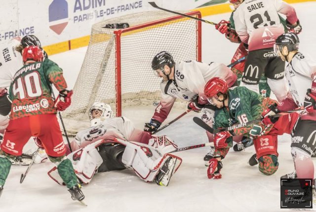 Photo hockey match Cergy-Pontoise - Mulhouse le 22/11/2022