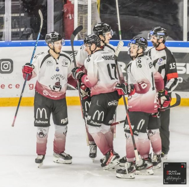 Photo hockey match Cergy-Pontoise - Mulhouse le 22/11/2022