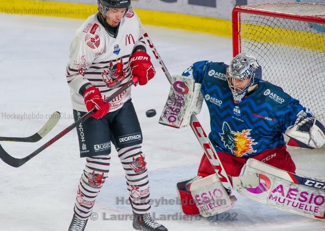 Photo hockey match Grenoble  - Briançon  le 25/11/2022