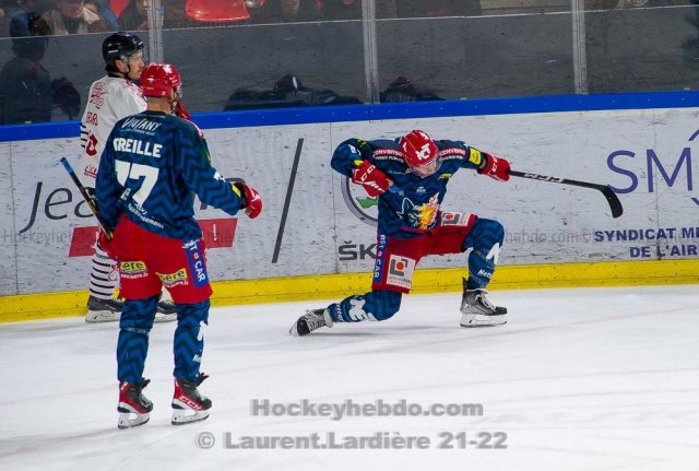 Photo hockey match Grenoble  - Briançon  le 25/11/2022