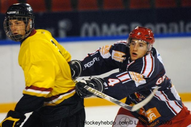 Photo hockey reportage Grenoble s'incline d'un but , 5 à 6 