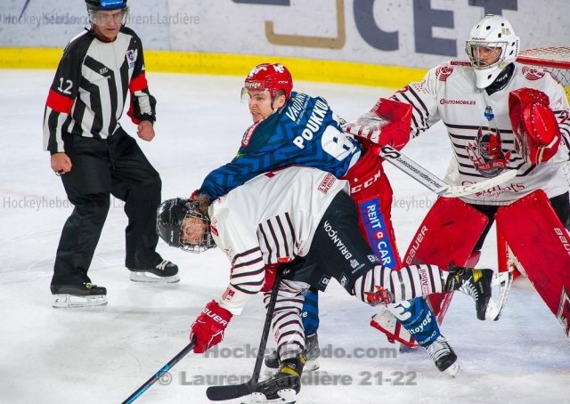 Photo hockey match Grenoble  - Briançon  le 25/11/2022