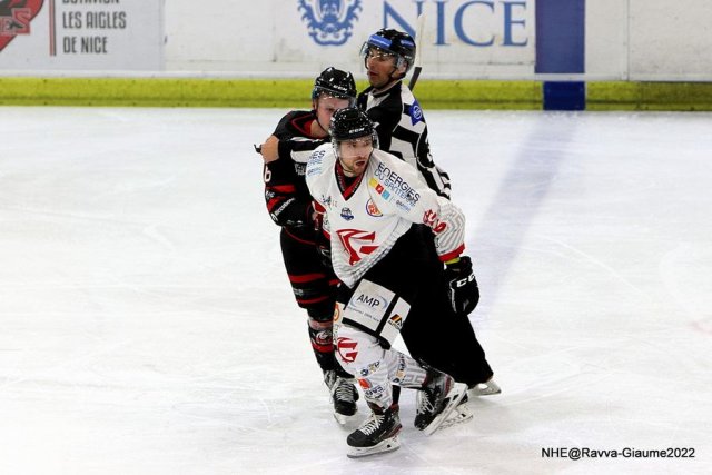 Photo hockey match Nice - Amiens  le 25/11/2022