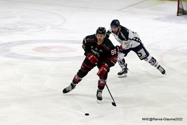 Photo hockey match Nice - Angers  le 27/11/2022