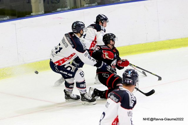 Photo hockey match Nice - Angers  le 27/11/2022