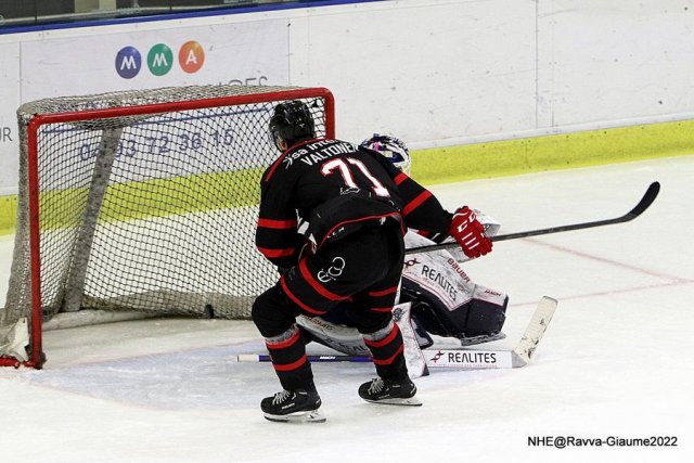 Photo hockey match Nice - Angers  le 27/11/2022