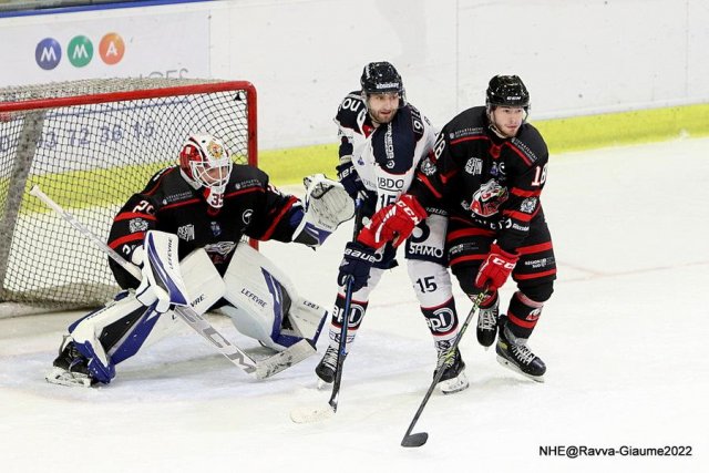 Photo hockey match Nice - Angers  le 27/11/2022