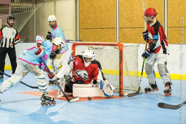 Photo hockey reportage Roller N3 - Villard Bonnot s'incline face à Valence