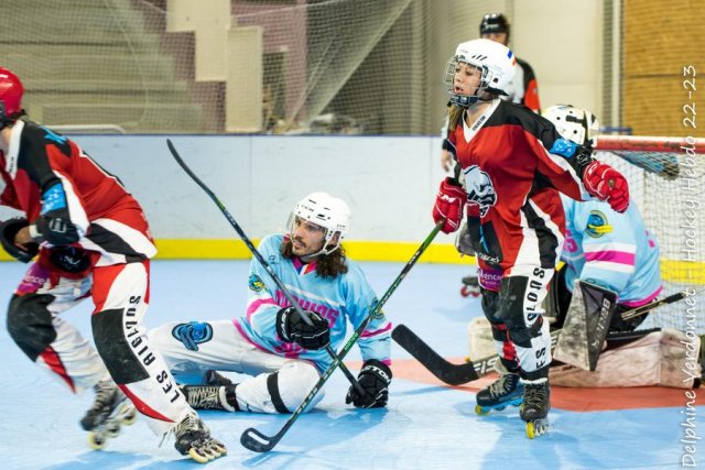 Photo hockey reportage Roller N3 - Villard Bonnot s'incline face à Valence