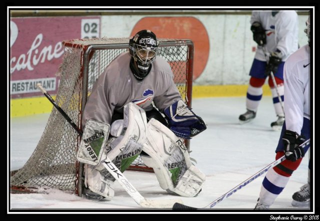 Photo hockey reportage Regroupement Equipe de France à Rouen
