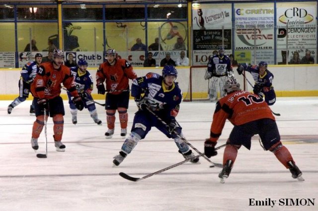 Photo hockey reportage Amical : Dijon - Grenoble en images