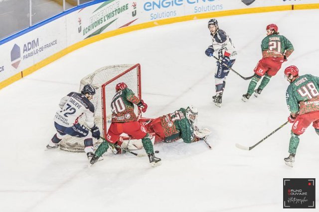 Photo hockey match Cergy-Pontoise - Angers  le 29/11/2022