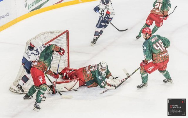 Photo hockey match Cergy-Pontoise - Angers  le 29/11/2022