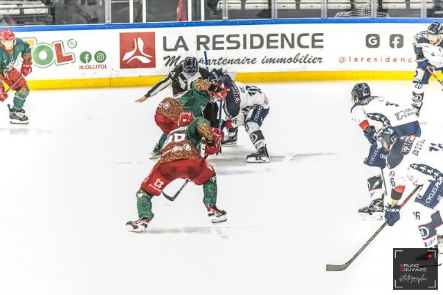 Photo hockey match Cergy-Pontoise - Angers  le 29/11/2022