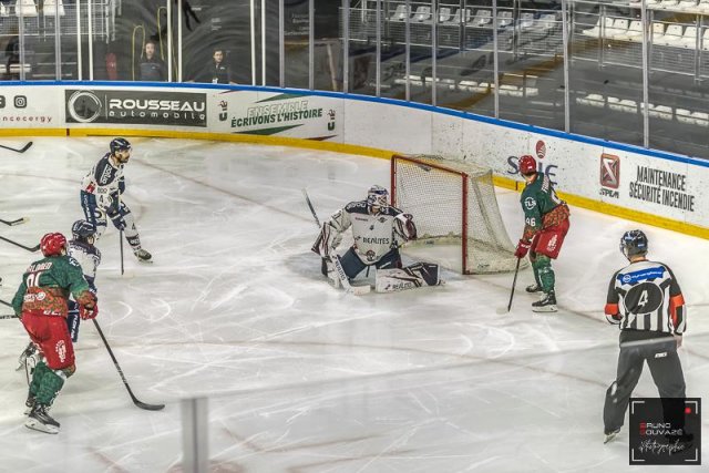 Photo hockey match Cergy-Pontoise - Angers  le 29/11/2022