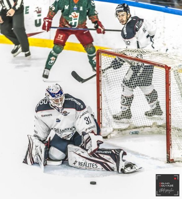 Photo hockey match Cergy-Pontoise - Angers  le 29/11/2022
