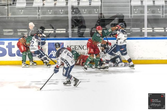 Photo hockey match Cergy-Pontoise - Angers  le 29/11/2022