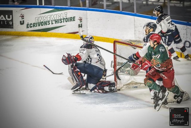 Photo hockey match Cergy-Pontoise - Angers  le 29/11/2022
