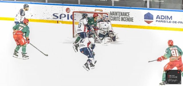 Photo hockey match Cergy-Pontoise - Angers  le 29/11/2022
