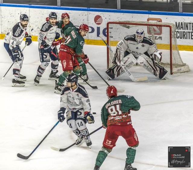 Photo hockey match Cergy-Pontoise - Angers  le 29/11/2022