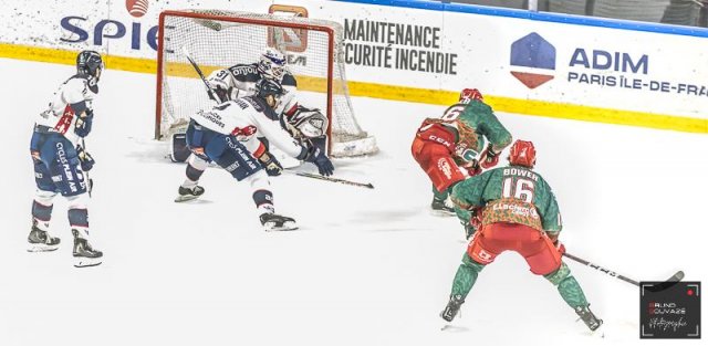 Photo hockey match Cergy-Pontoise - Angers  le 29/11/2022