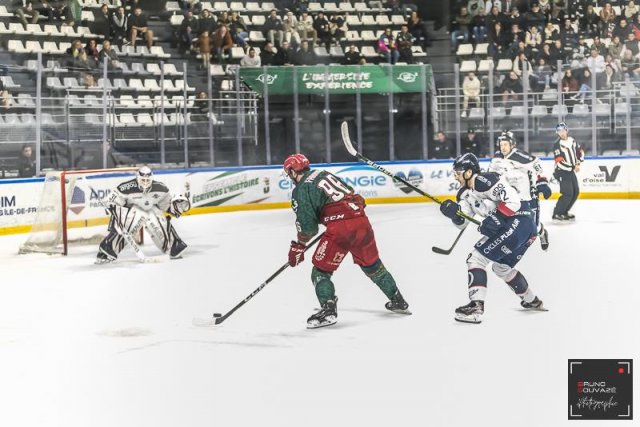 Photo hockey match Cergy-Pontoise - Angers  le 29/11/2022