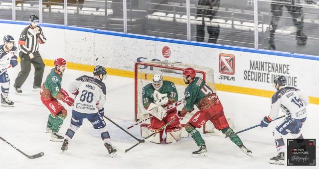 Photo hockey match Cergy-Pontoise - Angers  le 29/11/2022