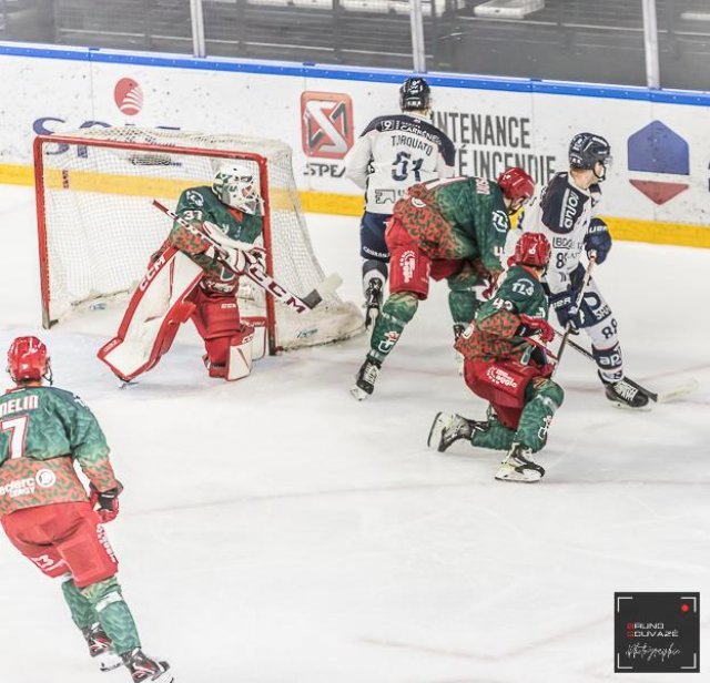Photo hockey match Cergy-Pontoise - Angers  le 29/11/2022