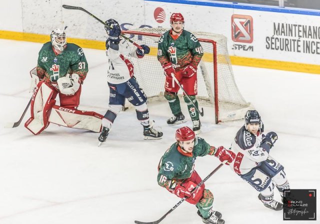 Photo hockey match Cergy-Pontoise - Angers  le 29/11/2022