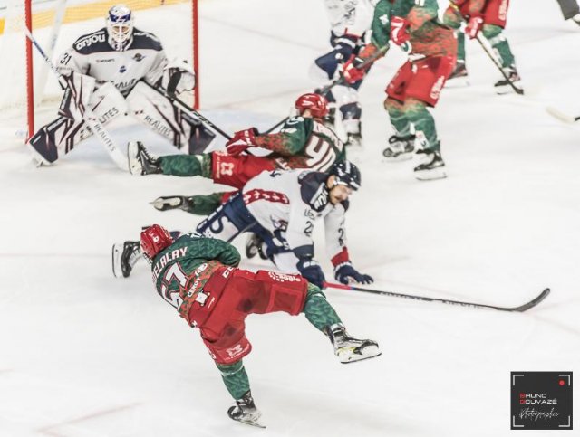 Photo hockey match Cergy-Pontoise - Angers  le 29/11/2022