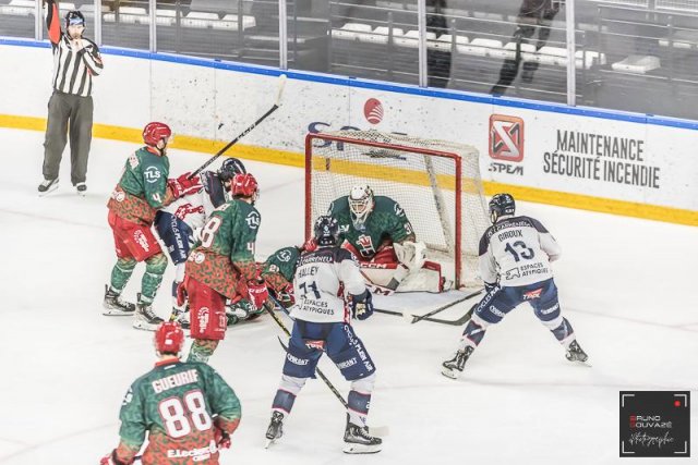 Photo hockey match Cergy-Pontoise - Angers  le 29/11/2022