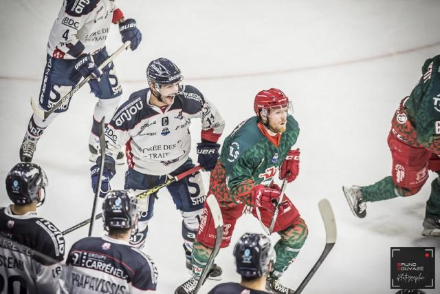 Photo hockey match Cergy-Pontoise - Angers  le 29/11/2022