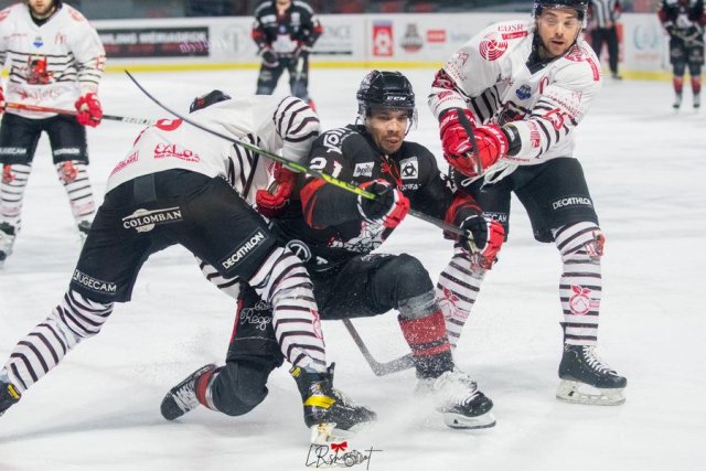 Photo hockey match Bordeaux - Briançon  le 02/12/2022