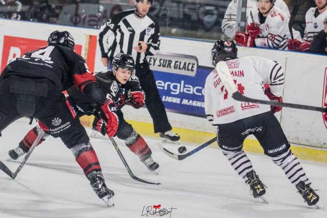 Photo hockey match Bordeaux - Briançon  le 02/12/2022