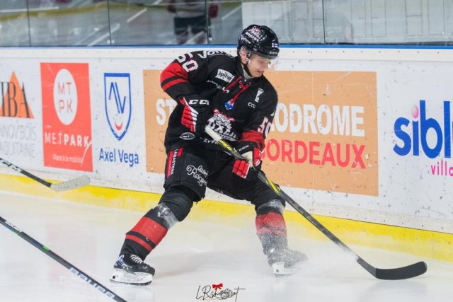 Photo hockey match Bordeaux - Briançon  le 02/12/2022