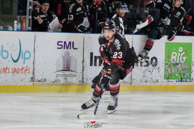 Photo hockey match Bordeaux - Briançon  le 02/12/2022