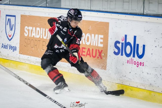 Photo hockey match Bordeaux - Briançon  le 02/12/2022
