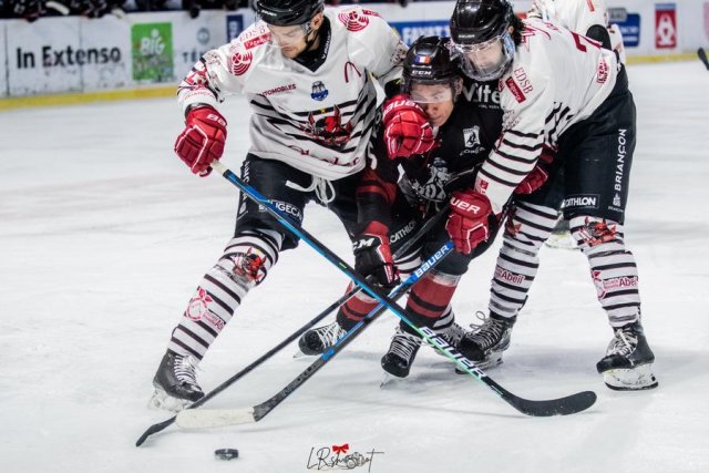 Photo hockey match Bordeaux - Briançon  le 02/12/2022