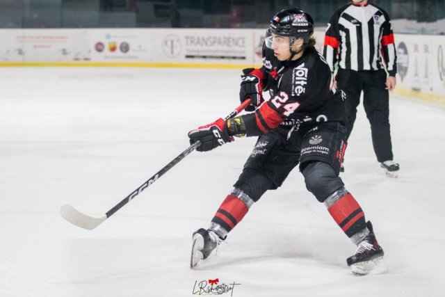Photo hockey match Bordeaux - Briançon  le 02/12/2022