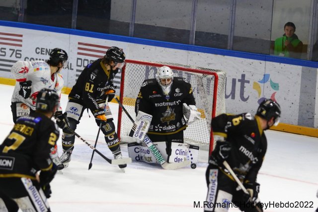 Photo hockey match Rouen - Amiens  le 02/12/2022