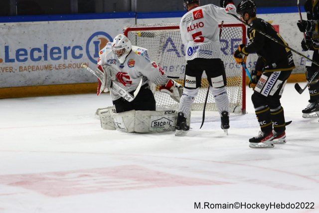 Photo hockey match Rouen - Amiens  le 02/12/2022