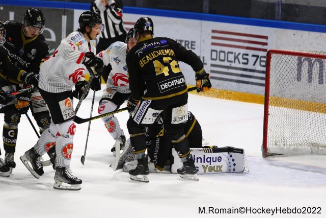 Photo hockey match Rouen - Amiens  le 02/12/2022