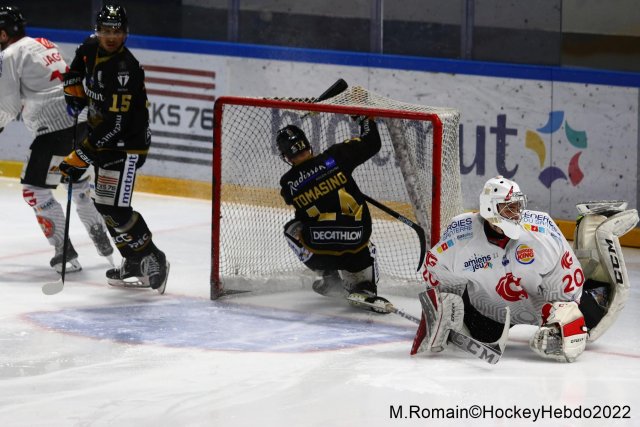 Photo hockey match Rouen - Amiens  le 02/12/2022