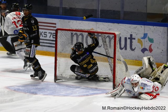 Photo hockey match Rouen - Amiens  le 02/12/2022