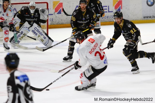 Photo hockey match Rouen - Amiens  le 02/12/2022
