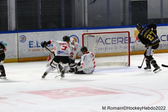 Photo hockey match Rouen - Amiens  le 02/12/2022
