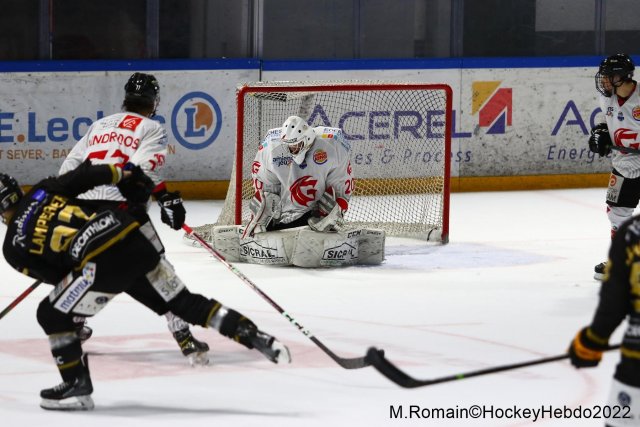 Photo hockey match Rouen - Amiens  le 02/12/2022