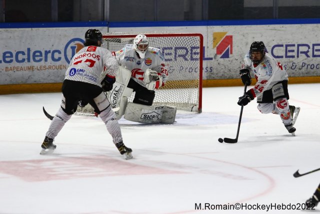 Photo hockey match Rouen - Amiens  le 02/12/2022